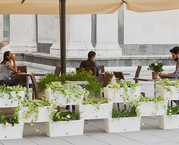 Un ‘kit’ de jardineras componibles 